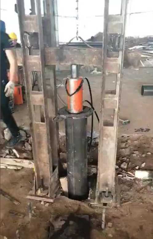 衡水枣强县钢管桩加固